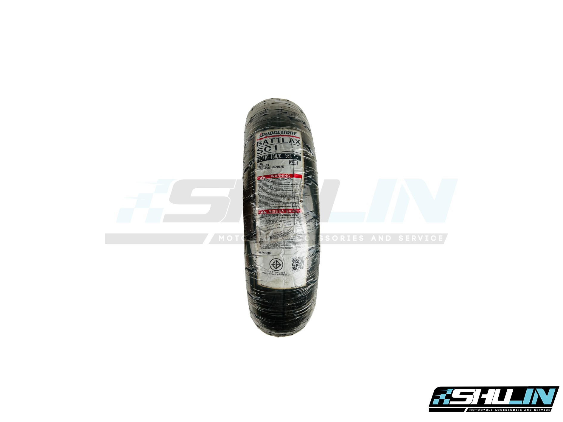 ยางนอก(Bridgestone) Battlax SC 120/70-15 M/C 56S B (F) T/L