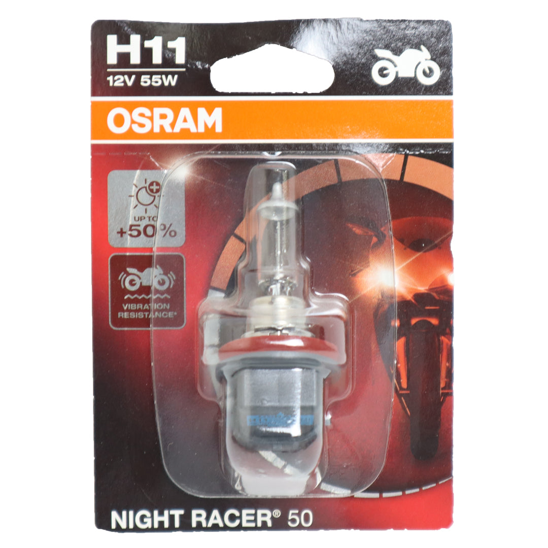 หลอดไฟหน้า (OSRAM) NIGHT RACER 50